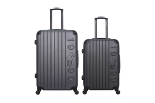 Valise semaine et valise grand volume Porter (M/L) - 65/75 cm - Gris