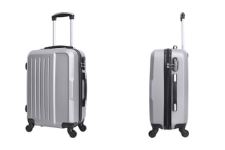Valise grand volume Vesuvio - 75 cm  - Gris