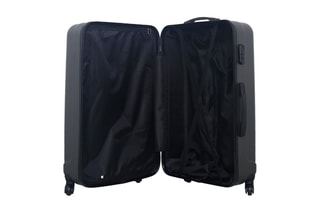 Valise grand volume Himalaya - 75 cm  - Noir et argenté