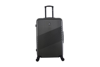  Set de 2 valises (S/L) et vanity Peter - 55/75/23 cm  - Gris foncé