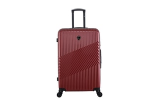  Set de 2 valises (M/L) et vanity Peter - 65/75/23 cm  - Bordeaux