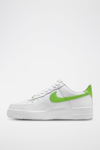  Nike Air Force 1 en cuir - Blanc