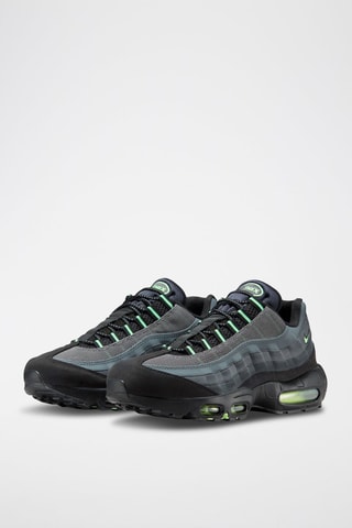Nike Air Max 95 en cuir - Noir