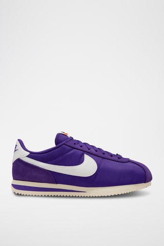 Cortez en cuir - Violet - Nike