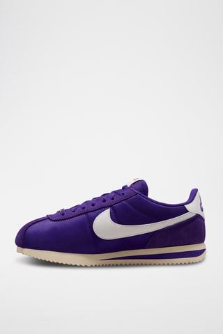 Cortez en cuir - Violet - Nike