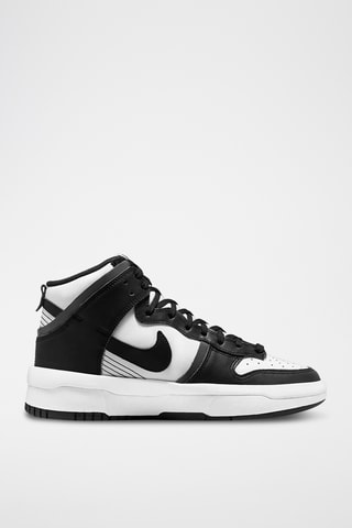  Nike Dunk Hi Rebel en cuir - Blanc