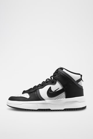  Nike Dunk Hi Rebel en cuir - Blanc
