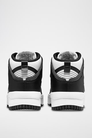  Nike Dunk Hi Rebel en cuir - Blanc