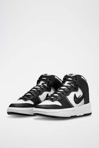  Nike Dunk Hi Rebel en cuir - Blanc