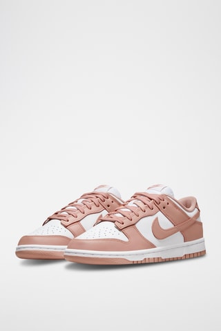  Dunk Low en cuir - Blanc