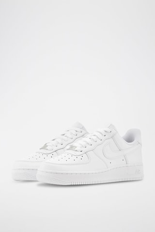  Nike Air Force 1 '07 en cuir - Blanc