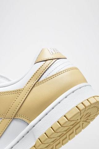 Dunk Low Retro en cuir - Blanc et beige