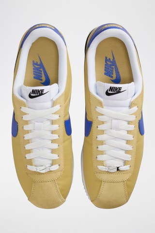 Nike Cortez en cuir - Jaune