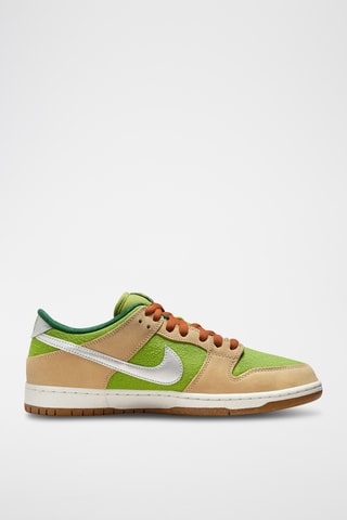 SB Dunk Low Pro en nubuck - Vert - Nike