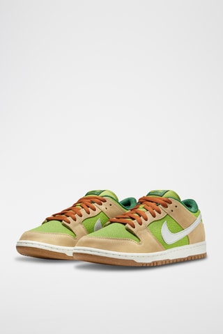 SB Dunk Low Pro en nubuck - Vert - Nike