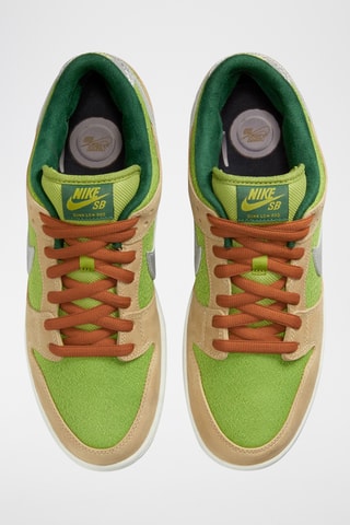 SB Dunk Low Pro en nubuck - Vert - Nike