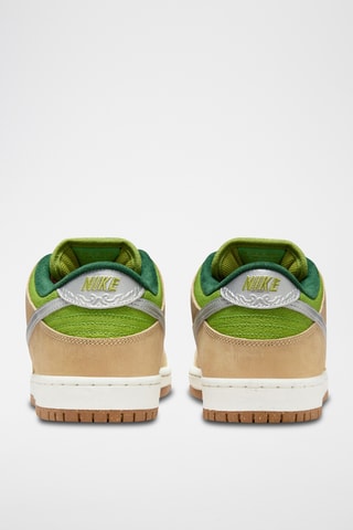 SB Dunk Low Pro en nubuck - Vert - Nike