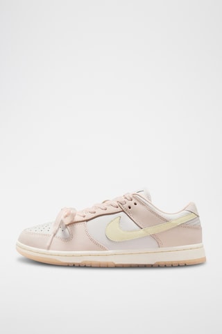 Nike Dunk Low en cuir - Rouge
