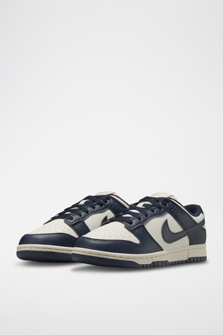 Nike Dunk Low Next Nature - Ecru et bleu marine