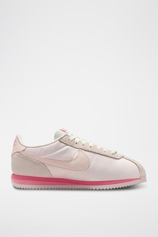 Nike Cortez Textile en cuir - Rose poudré