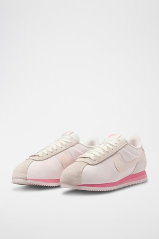 Nike Cortez Textile en cuir - Rose poudré