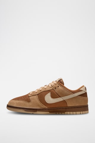 Nike Dunk Low en nubuck - Beige