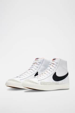 Nike Blazer Mid '77 Vintage en cuir - Blanc