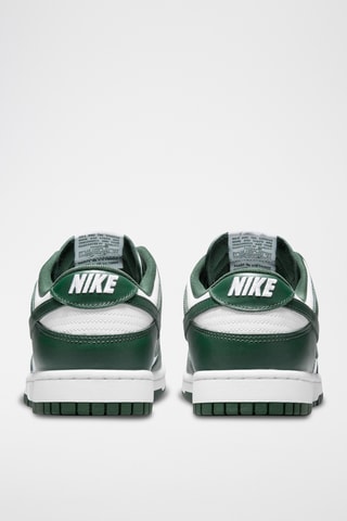 Nike Dunk Low Retro en cuir - Blanc