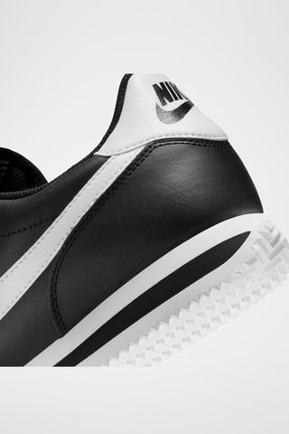Nike Cortez en cuir - Noir et blanc