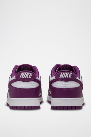 Nike Dunk Low Retro en cuir - Blanc