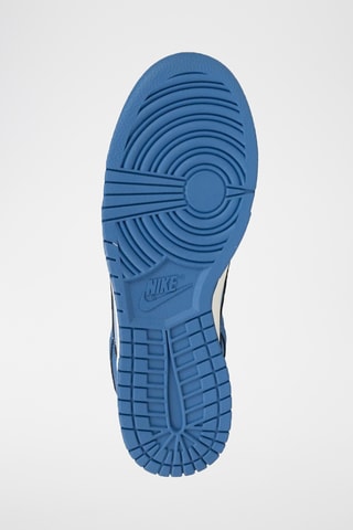 Nike Dunk Low Retro en cuir - Bleu
