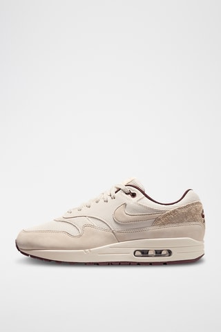 Nike Air Max 1 Premium en cuir - Blanc