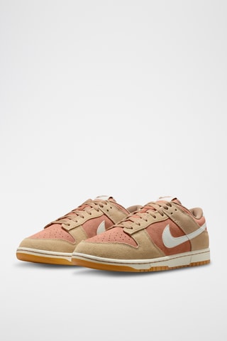 Nike Dunk Low Retro SE en nubuck - Beige et corail