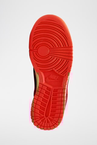 Nike Dunk Low Retro en cuir - Marron foncé