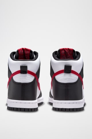 Nike Dunk High en cuir - Blanc