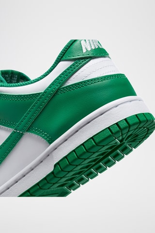 Nike Dunk Low en cuir - Blanc