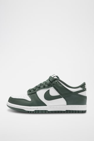 Nike Dunk Low en cuir - Blanc
