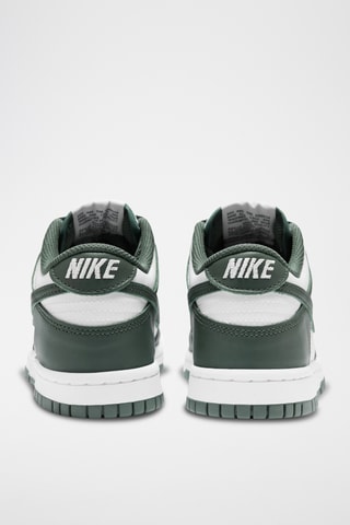 Nike Dunk Low en cuir - Blanc