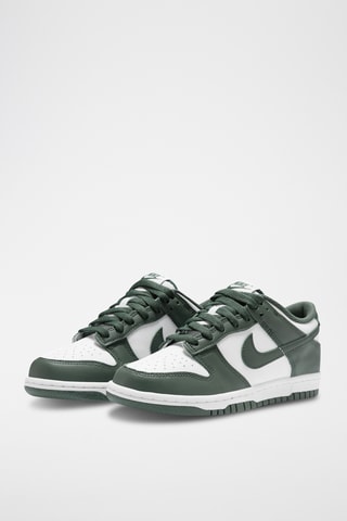Nike Dunk Low en cuir - Blanc