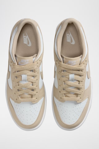 Nike Dunk Low en cuir - Marron clair