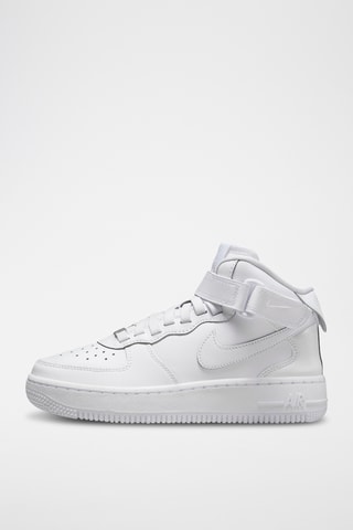 Nike Air Force 1 Mid EasyOn en cuir - Blanc
