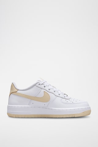 Nike Air Force 1 en cuir - Blanc
