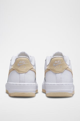 Nike Air Force 1 en cuir - Blanc