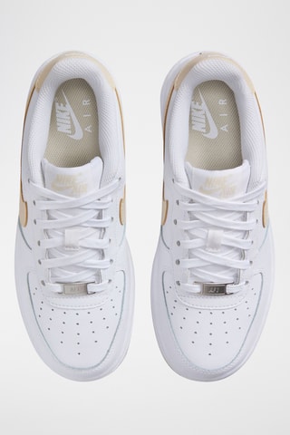 Nike Air Force 1 en cuir - Blanc