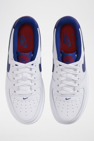 Nike Air Force 1 en cuir - Blanc