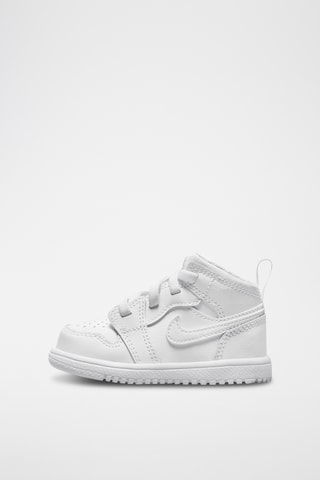 Jordan 1 Mid Alt en cuir - Blanc