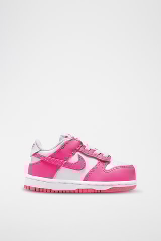 Nike Dunk Low en cuir - Blanc