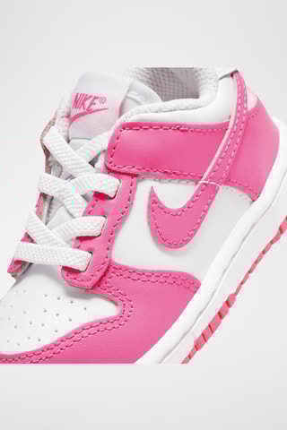 Nike Dunk Low en cuir - Blanc
