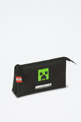 Trousse Minecraft - Noir et vert