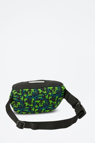 Sac banane Minecraft - Noir et vert